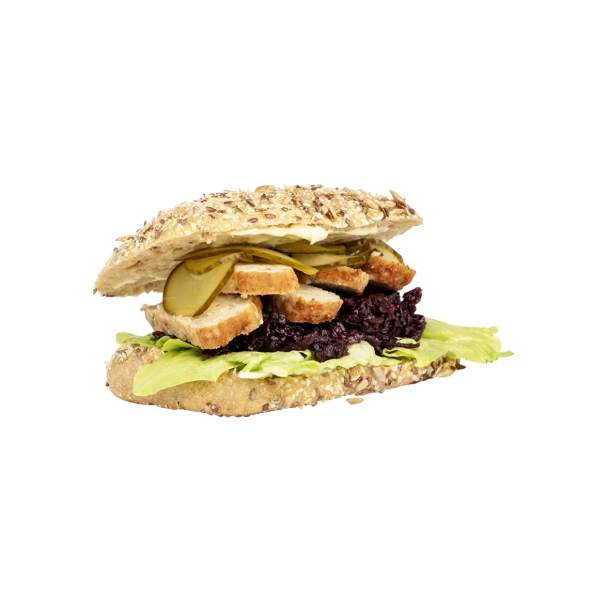 Sandwich med frikadelle